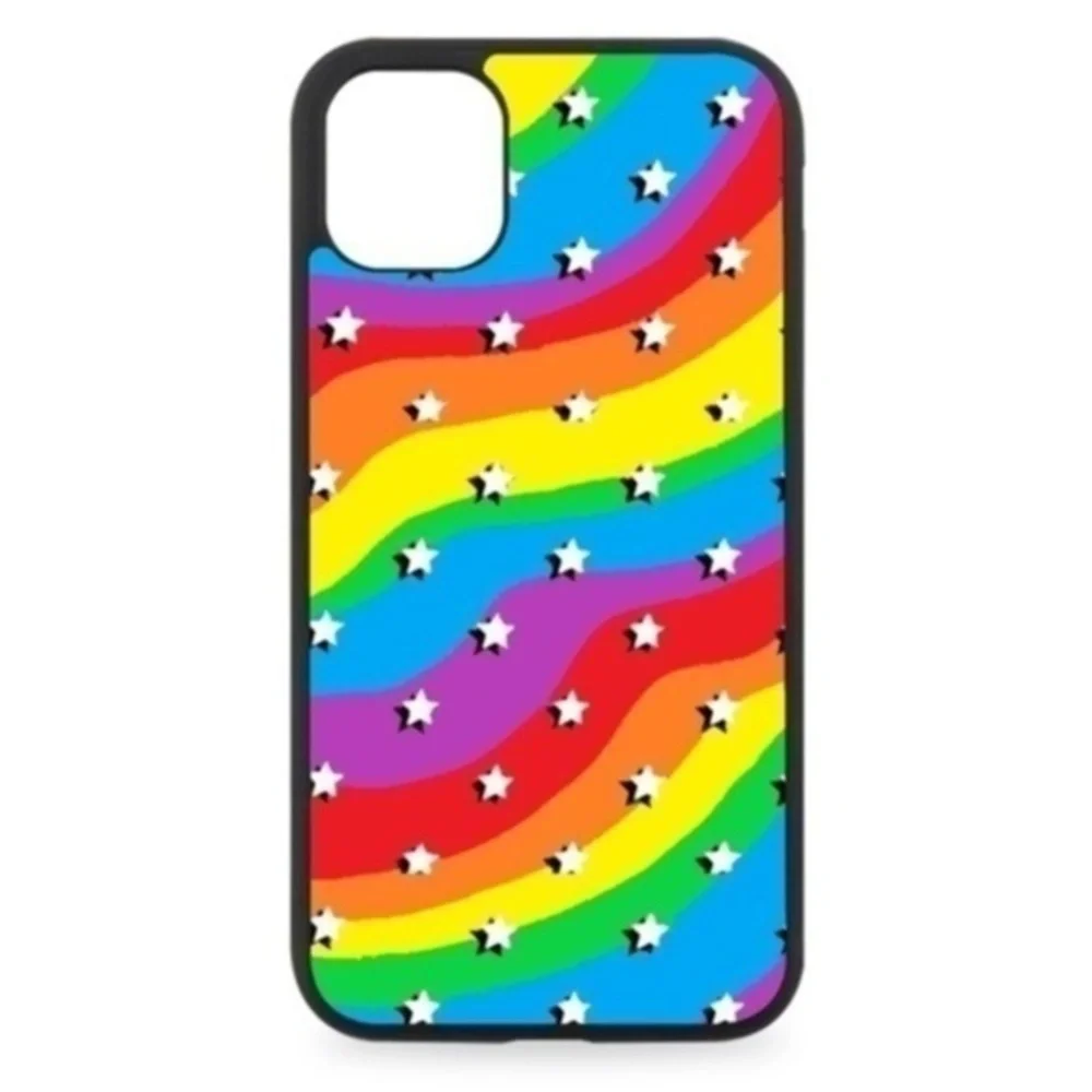 WAVES of Stars Rainbow Phone Case